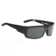 Spy Optic Admiral Bifocal Prescription Sunglasses, Soft Matte Black Frame, Happy Gray Green Polar Lens, Polarized-672350973864BI