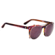 Spy Optic Alcatraz Sunglasses, Pink Sunset Frame, Happy Bronze  (Rose Gold Clip) Lens, 673121079865