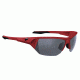Spy Optic Alpha Sunglasses w/ Matte Red Frame &amp; Grey Black Mirror Lens