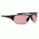 Spy Optic Alpha Sunglasses, Matte Black Frame, Rose Contact Lens 672061374999