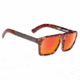 Spy Optic Balboa Sunglasses, Vintage Tortoise Frame, Happy Grey Green w/ Red Spectra Lens 673175623365