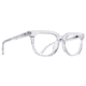 Spy Optic Bewilder Optical 53 Sunglasses, Crystal Frame, Demo w/ Spy+ Lens Print Lens, One Size, 151766
