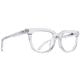Spy Optic Bewilder Optical 55 Sunglasses, Crystal Frame, Demo w/ Spy+ Lens Print Lens, One Size, 151771