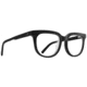 Spy Optic Bewilder Optical 55 Sunglasses, Matte Black Frame, Demo w/ Spy+ Lens Print Lens, One Size, 151769