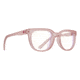 Spy Optic Bewilder Screen Sunglasses, Matte Translucent Rose Frame, Happy Screen Lens, Medium, 106967