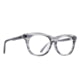 Spy Optic Boundless Optical 55 Sunglasses, Brushed Gray Frame, Clear Lens, Medium/Large, 134093