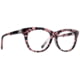 Spy Optic Boundless Optical 55 Sunglasses, Gloss Peach Pink Tort Frame, Clear Lens, Medium/Large, 134094