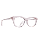 Spy Optic Boundless Optical 55 Sunglasses, Soft Translucent Blush Frame, Clear Lens, Medium/Large, 134092