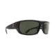 Spy Optic Bounty Sunglasses, Black ANSI Rx Frame, Happy Gray/Green Lens, 673017242863