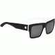Spy Optic Bowery Sunglasses - Whitewall Frame and Grey W/Black Mirror Lens 673010809139