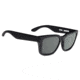 Spy Optic Bowie Sunglasses, Matte Black Frame, Happy Grey Green Polar Lens 673247374864