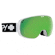 Spy Optic Bravo Ski Goggles - WhiteFrame, Bronze W/ Green Specta &amp; Yellow Contact Lens, 313222396373