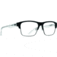 Spy Optic Brody 5050 59 Matte Gloss Crystal Eyeglasses, Black, One Size, 94158