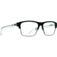 Spy Optic Brody 5050 59 Men's Sunglasses, Matte Black Gloss Crystal Frame, Demo w/ Spy+ Lens Print Lens, Large/Extra Large, 94158