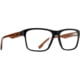 Spy Optic Brody 58 Men's Sunglasses, Matte Black Trans Sepia Frame, Demo w/ Spy+ Lens Print Lens, Medium, 95351