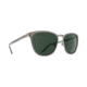 Spy Optic Cliffside Sunglasses, Matte Gunmetal/Matte Translucent Seaweed Frame, Happy Gray/Green Lens, 873500767863
