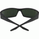 Spy Optic Cooper Single Vision Prescription Sunglasses, Soft Matte Black Frame, Polarized, 670195973864SV