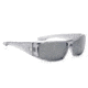 Spy Optic Cooper XL Sunglasses w/ Clear Smoke &amp; Grey Silver Mirror Lens