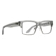 Spy Optic Cyrus 5050 Optical 58 Sunglasses, Crystal Smoke Matte Dark Gunmetal Frame, Spy Demo Lens w/ Spy Lens Print Lens, One Size, 170827