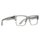 Spy Optic Cyrus 5050 Optical 60 Sunglasses, Crystal Smoke Matte Dark Gunmetal Frame, Spy Demo Lens w/ Spy Lens Print Lens, One Size, 170831