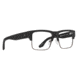 Spy Optic Cyrus 5050 Optical 60 Sunglasses, Matte Black Matte Dark Gunmetal Frame, Spy Demo Lens w/ Spy Lens Print Lens, One Size, 170829