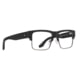 Spy Optic Cyrus 5050 Optical 60 Sunglasses, Matte Black Matte Dark Gunmetal Frame, Spy Demo Lens w/ Spy Lens Print Lens, One Size, 170829