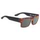 Spy Optic Cyrus Single Vision Prescription Sunglasses, Soft Matte Vintage Tortoise W/ Soft Matte Black Frame, 673180750484SV