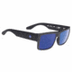Spy Optic Cyrus Sunglasses, Matte Black Frame, Happy Bronze Polar w/ Blue Spectra Lens 183180973280