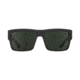 Spy Optic Cyrus Sunglasses, Matte Black Frame, Happy Glass Gray Polar Lens, Polarized, 673180374484