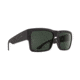 Spy Optic Cyrus Sunglasses, Matte Black Frame, Happy Glass Gray Polar Lens, Polarized, 673180374484