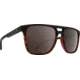 Spy Optic Czar Single Vision Prescription Sunglasses, Matte Black/Tortoise Fade Frame, Polarized, 673526200789SV