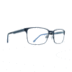 Spy Optic Dax Single Vision Prescription Eyeglasses, Navy/Black Navy Frame, 573496675000SV