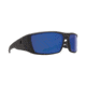 Spy Optic Dirk Single Vision Prescription Sunglasses, Matte Black Frame, Polarized, 672052374280SV