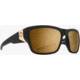 Spy Optic Dirty Mo 2 Single Vision Prescription Sunglasses, 25 Anniv Matte Black Gold Frame, 6700000000016SV