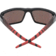 Spy Optic Dirty Mo 2 Single Vision Prescription Sunglasses, Matte Black Red Burst Frame, Polarized, 6700000000018SV