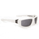Spy Optic Dirty Mo Progressive Prescription Sunglasses, White w/Signature Frame, Grey Lens-670937638129PR