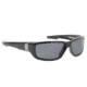 Spy Optic Dirty Mo Sunglasses, Shiny Black Frame, Grey Lenses 670937062129