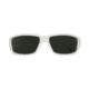 Spy Optic Dirty Mo Sunglasses, White W/Signature Frame, Happy Gray Green Lens 670937216863