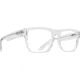 Spy Optic Discord Optical 58 Sunglasses, Crystal Frame, Demo w/ Spy+ Lens Print Lens, Large, 92037