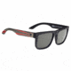 Spy Optic Discord Sunglasses, Matte Black Frame, Happy Grey Green Lens 183119374863