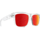 Spy Optic Discord Sunglasses, Clear Frame, Happy Gray Green W/Red Spectra Lens, 183119183365