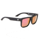 Spy Optic Discord Sunglasses - Matte Black Spy + Kab Frame and Grey W/ Pink Spectra Lens 673119374810