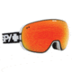 Spy Optic Doom Goggles - Matte White Alternative Fit Frame, Bronze w/Red Spectra + Persimmon Contact Lens 313073396850