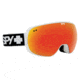 Spy Optic Doom Ski Goggles - WhiteFrame, Bronze W/ Red Spectra &amp; Blue Contact Lens, 313073396278
