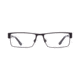 Spy Optic Elijah Single Vision Prescription Eyeglasses, Matte Black Frame, 573485374000SV