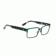 Spy Optic Ellis Single Vision Prescription Eyeglasses, Matte Forest/Dark Tort Frame-573262112000SV