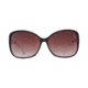Spy Optic Fiona Sunglasses, Black w/ Clear Frame, Happy Merlot Fade Lens 670299220357