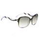 Spy Optic Fiona Sunglasses - Lavender Moss Fade Frame and Green Fade Lens 670299995803