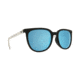Spy Optic Fizz Eyewear - Unisex - Sunglasses, Matte Black/Matte Crystal Frame, Gray W/Light Blue Spectra Lens, 673514080963