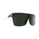 Spy Optic Flynn Sunglasses, Matte Ebony/Ivory Frame, Happy Gray/Green Lens, 670323770863